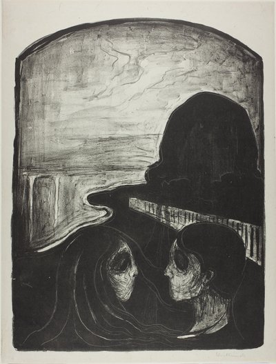Anziehung I von Edvard Munch