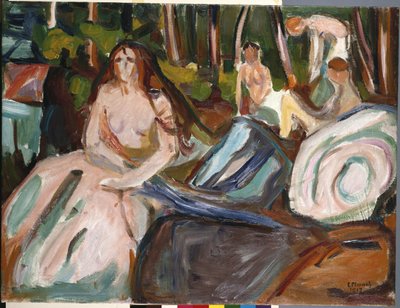 Badende von Edvard Munch