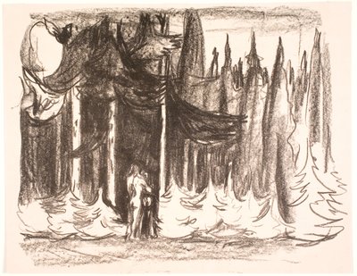 Im Wald von Edvard Munch