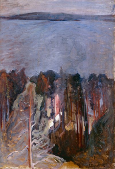 Landschaft von Edvard Munch