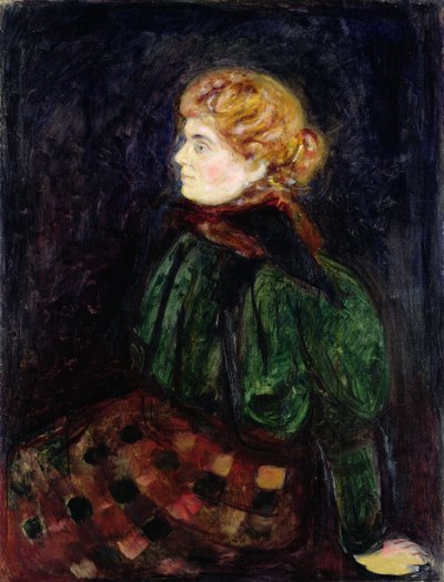 Porträt von Frau Maximilian Harden von Edvard Munch