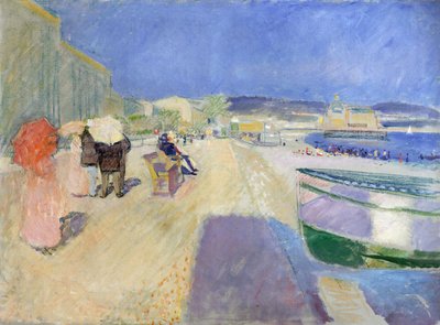 Promenade des Anglais von Edvard Munch