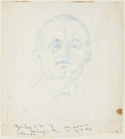 Selbstporträt von Edvard Munch