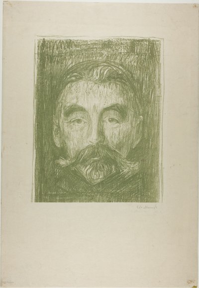 Stéphane Mallarmé von Edvard Munch