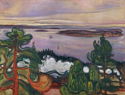 Zugrauch von Edvard Munch