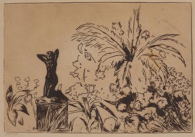 Veranda von Edvard Munch