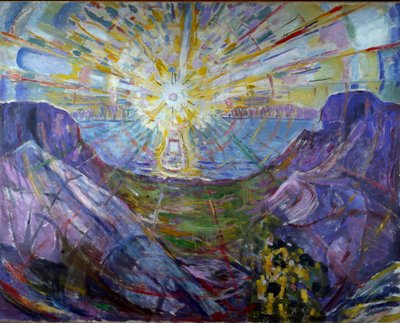 Die Sonne von Edvard Munch