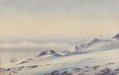 "Discovery" am Hut Point von Edward Adrian Wilson