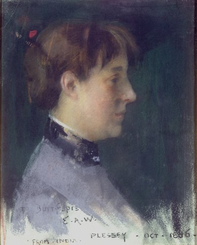 Porträt von Beatrice Crawhall, 1886 von Edward Arthur Walton