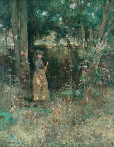 Der Holzfäller von Edward Atkinson Hornel