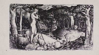 Ideales Hirtenleben von Edward Calvert