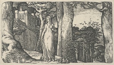 Dame mit den Türmen, 1829 von Edward Calvert