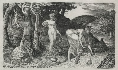 Der Bach von Edward Calvert