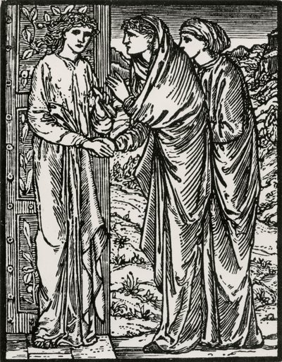 Zweiter Besuch von Edward Coley (after) Burne Jones