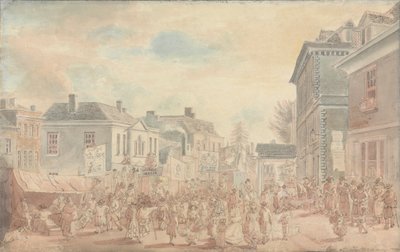 Der Jahrmarkt in Cheltenham von Edward Eyre
