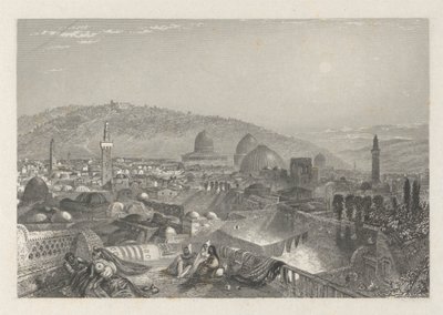 Jerusalem vom lateinischen Kloster von Edward Francis Finden