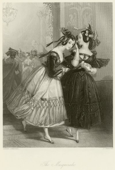 Der Maskenball von Edward Henry Corbould