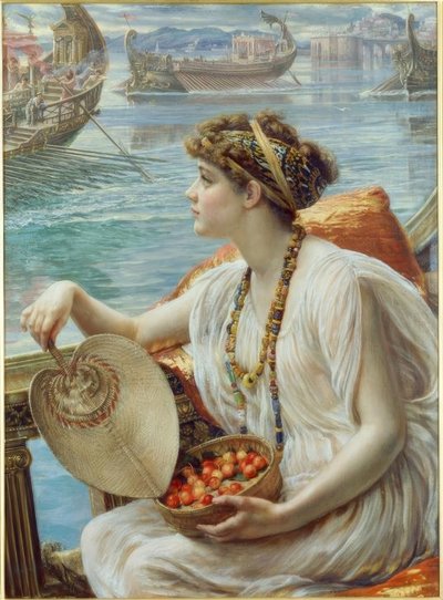 Ein römisches Bootsrennen von Edward John Poynter