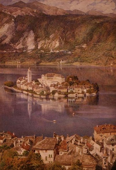 Isola San Giulio, Ortasee von Edward John Poynter