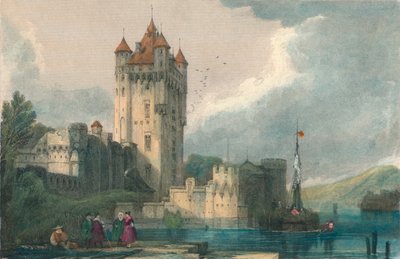 Die gotischen Türme von Ellfeld, ca. 1834 von Edward John Roberts