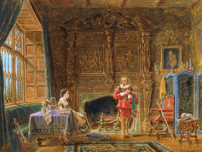 Innenraum von Edward Lamson Henry