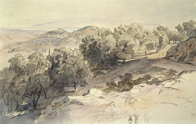 Choripiskopi, Griechenland von Edward Lear