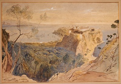 Monaco, 1864 von Edward Lear