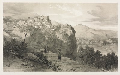 Rocca Giovane von Edward Lear