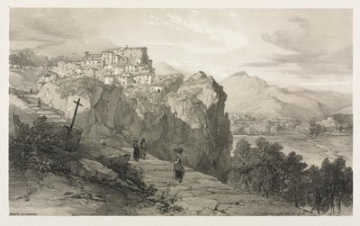 Rocca Giovane von Edward Lear