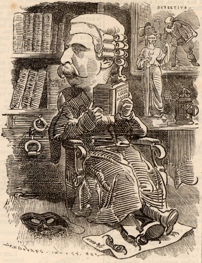 Porträt von Howard Vincent von Edward Linley Sambourne