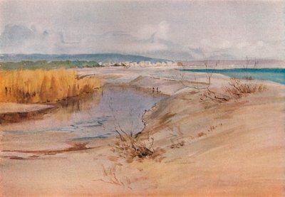 Ansicht von Cagnes, um 1899 von Edward Millington Synge