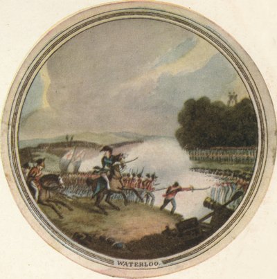 Schlacht von Waterloo, 1815, 1910 von Edward Orme