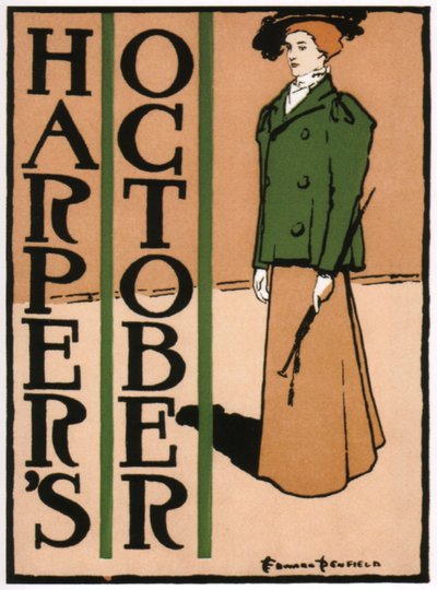 Harpers Oktober von Edward Penfield