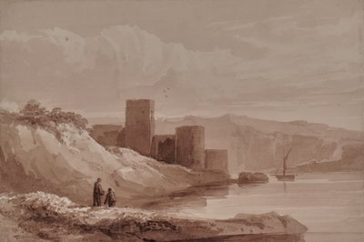 Landschaft mit Fluss von Edward Pretty