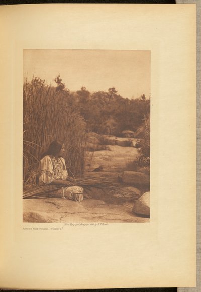 Unter den Tules - Yokuts von Edward S. Curtis