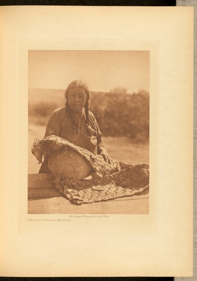 Geflochtener Kürbis - Wichita von Edward S. Curtis