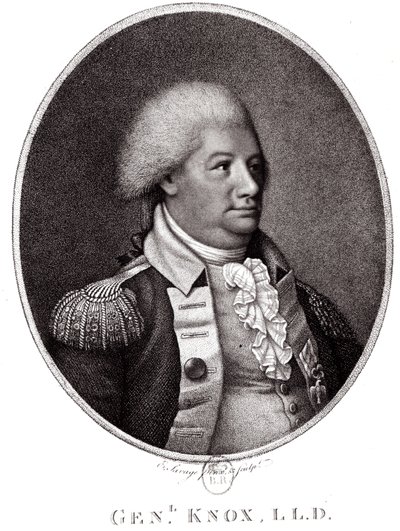 General Henry Knox (1750-1806) 1791 von Edward Savage