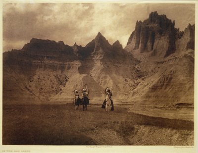 In den Badlands von Edward Sheriff (after) Curtis