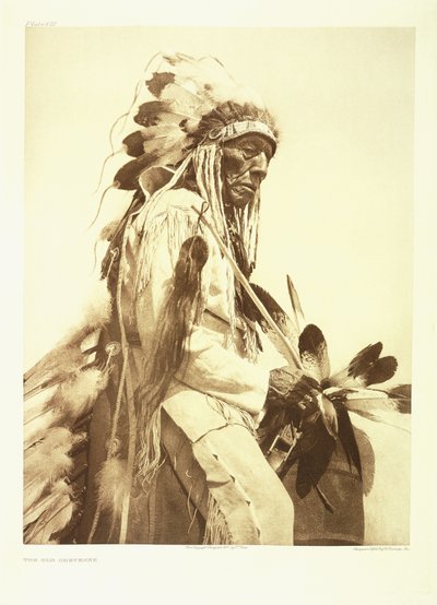 Der alte Cheyenne von Edward Sheriff Curtis