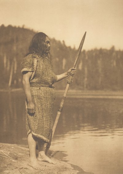 Der Walfänger - Clayoquot, 1915 von Edward Sheriff Curtis