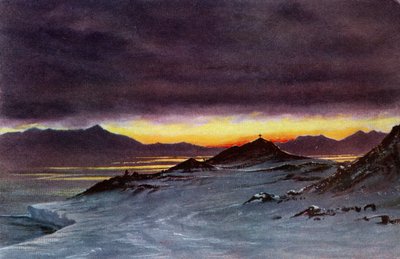 Hut Point, Mitternacht, 27. März 1911, 1913 von Charles Edward Wilson