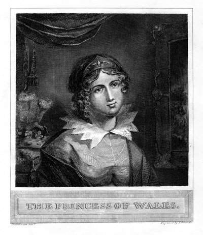 Die Prinzessin von Wales, 19. Jahrhundert von Edwards