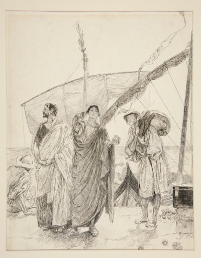 Antipholus von Syrakus: von Edwin Austin Abbey