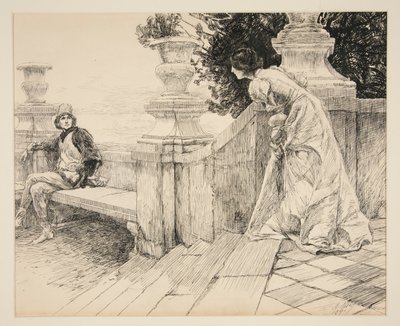 Beatrice von Edwin Austin Abbey