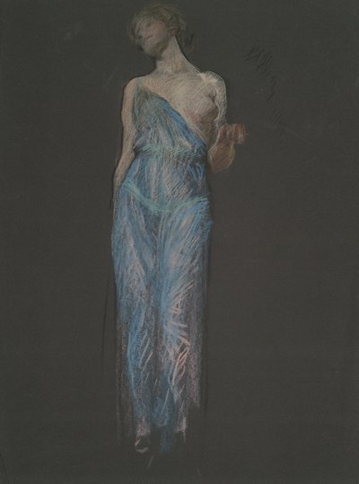 Figurenstudie von Edwin Austin Abbey