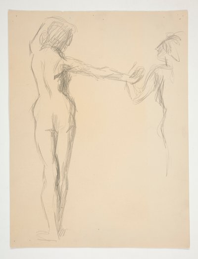 Figurenstudie von Edwin Austin Abbey