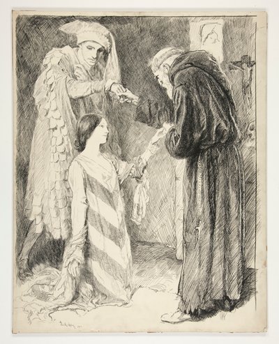 Pater Laurence von Edwin Austin Abbey