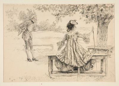 Illustration von Edwin Austin Abbey