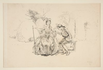 Illustration für von Edwin Austin Abbey