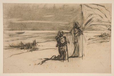 Studie für von Edwin Austin Abbey